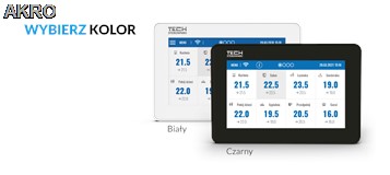 TECH M-9T PANEL KONTROLNY MODUŁ WIFI BIAŁY